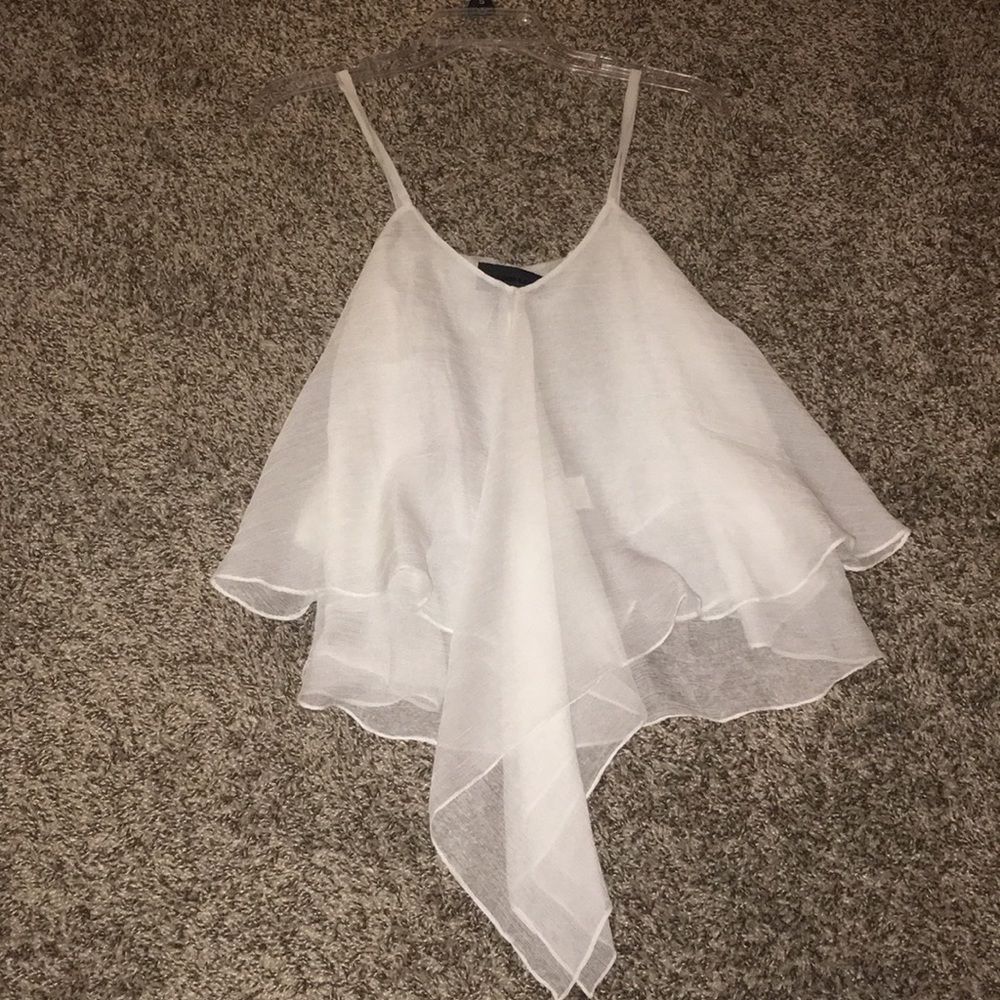Blaque Lablel white layered tank top